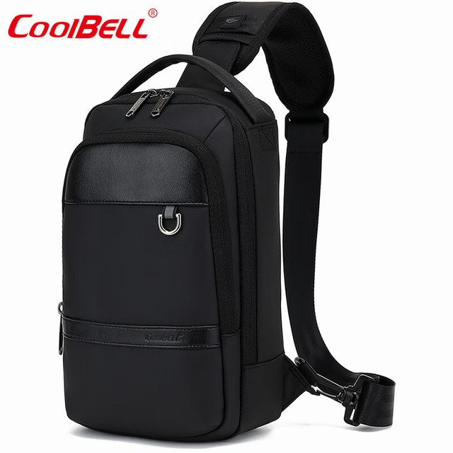 coolbell COOL BELL 男士胸包 尼龙斜跨包 7200