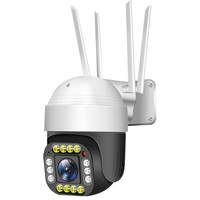 锐视威 高清摄像头监控室外防水监控器家用云台摄像机360度全景旋转户外4g网络无线手机远程 【4G版-】600万超清+无需宽带+64G卡