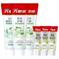 六必治抗敏清火护龈牙膏套装600g 四季草本牙膏防上火六效护龈牙膏 抗敏清火护龈牙膏600g
