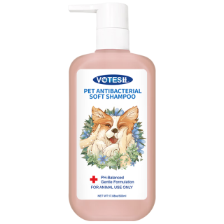 VOTESIL 英国宠物泰迪长毛卷毛狗狗沐浴通用柔顺氨基酸沐浴露500ml 除菌止痒沐浴露
