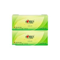 心相印茶语丝享抽纸3层110抽卫生纸巾纸抽餐巾纸实惠家庭心心相印