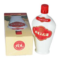 桂林三花 珍品 乳白瓶 52%vol 米香型白酒 450ml 单瓶装