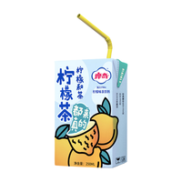 摩奇 柠檬味茶饮料 升级版怀旧老北京果汁 250ml*24盒整箱装 【柠檬味茶饮料】250ml*24盒