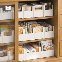 纳由美橱柜收纳盒厨房用品日式水槽下杂物收纳筐桌面储物盒家用