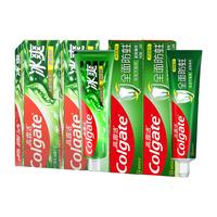 Colgate/高露洁冷萃龙井120g*2+全面防蛀90g*2含氟防蛀清新口气