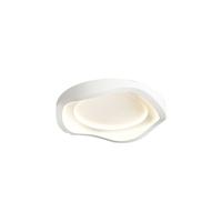 鹿家良品（LUUGAA）奶油极光卧室灯吸顶灯现代简约主卧房间灯儿童房护眼灯中山灯具 【荐】护眼50cm三色光71W不规则