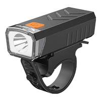 微笑鲨 自行车灯夜骑强光手电筒防水充电长续航前灯山地车灯骑行灯