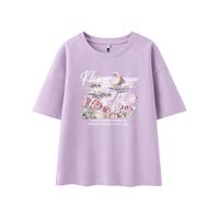 大码可选纯棉短袖t恤女士夏季薄款透气吸汗100%棉运动t恤宽松显瘦