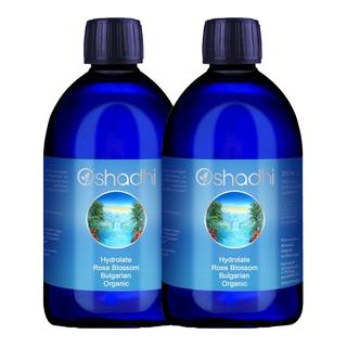 Oshadhi 保加利亚玫瑰纯露花水500ml*2湿敷水有效期24年9月