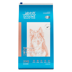 迪尤克 中大型犬通用型 鲜牛肉鸡肉配方 成犬20kg