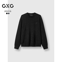 25冬季 GXG男装圆领毛衣针织衫男通勤内搭线衫#G25D204067
