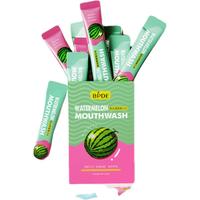 缤迪水蜜桃口腔清洁护理一次性便捷式清新口气漱口水漱口液 10ml 20袋 西瓜