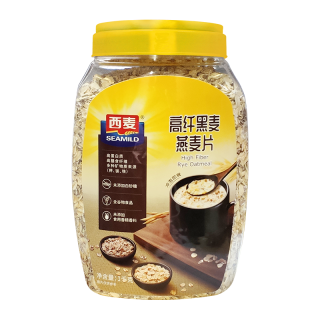 西麦 无添加蔗糖燕麦片 1000g桶