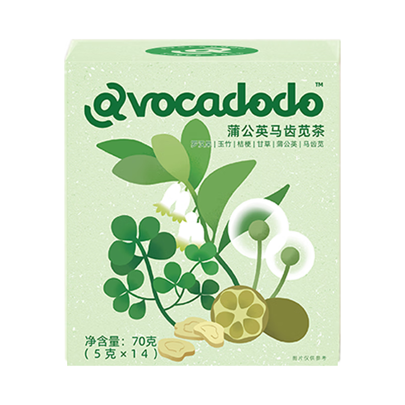 Avocadodo 蒲公英马齿苋茶 70g
