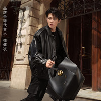 MICHAEL KORS迈克高仕【檀健次同款 】MK Jordi 皮质折叠托特包 小号-驼色 297