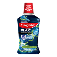 高露洁(Colgate)激爽漱口水500ml+色修牙膏90g去除异味