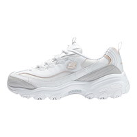 SKECHERS 斯凯奇 休闲复古老爹鞋女子时尚舒适透气百搭绑带运动鞋 白色/自然色/WNT 38