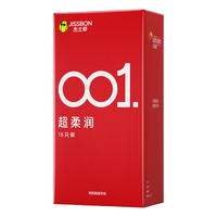 jissbon 杰士邦 避孕套 安全套 001超柔润16只+赠1同款