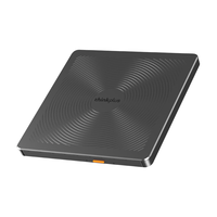 ThinkPad 思考本 联想外置光驱刻录机 8倍速 移动光驱USB2.0  笔记本电脑移动外接光驱DVD光盘刻录机  黑色 TX708