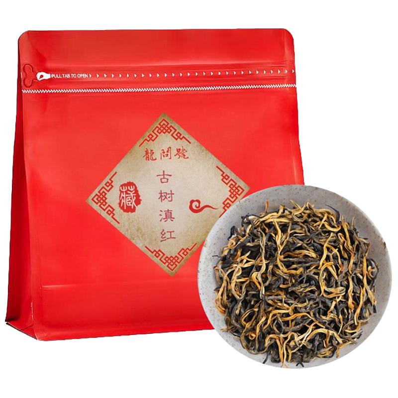  龙问号 蜜香 滇红茶  包装 500g