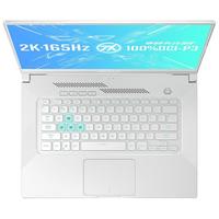 ASUS 华硕 天选 air 15.6英寸 游戏本 月耀白(酷睿i7-11370H、RTX 3060 6G、16GB、512GB SSD、2K、IPS、165Hz)