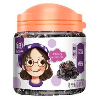 华味亨 西梅干 酸甜果脯蜜饯 140g 罐装