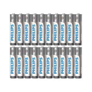 PHILIPS 飞利浦 LR03 7号碱性电池 1.5V 20粒装