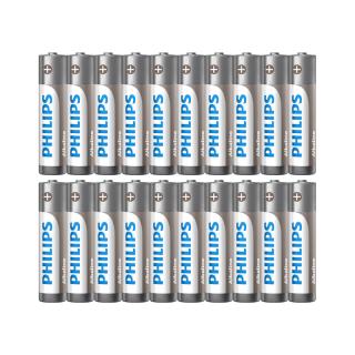 PHILIPS 飞利浦 LR03 7号碱性电池 1.5V 20粒装