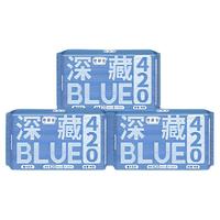 Herlab 她研社 深藏BLUE不漏干爽超薄卫生巾姨妈巾加长夜用420
