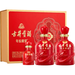 古井贡酒 年份原浆 和美礼盒 浓香型 &白酒 50度 500mL*2瓶