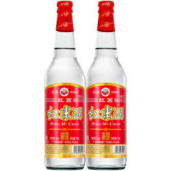 红荔牌 红荔顺德红米酒30度610ml*2纯粮酿造广东米酒调香白酒浸泡酒青梅