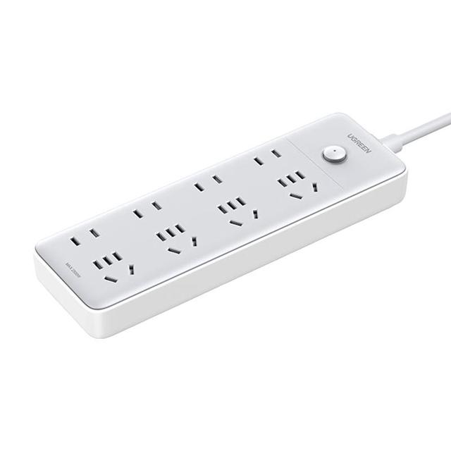 绿联 新国标8位总控插座 全长2米