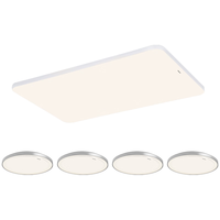 Panasonic 吸顶灯全光谱智能大功率超薄护眼客厅灯白色简约四室一厅