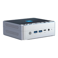 摩方MoreFine M9S N305迷你主机2.5G双网口4K办公家用游戏minipc 12代电脑全功能微型台式机软路由 新酷睿 i3-N305八核 双2.5G网口 准系统(无内存硬盘带网卡)
