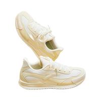 ANTA 安踏 复古休闲鞋女鞋夏季透气德训鞋百搭轻便日常通勤运动鞋