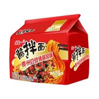 Uni-President统一 酱拌面方便面袋装10小包豆豉辣酱卤香酸菜牛肉面干拌泡面