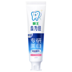狮王 抗糖酵素玻尿酸 美白牙膏  多汁西柚 绿野柠檬 500g 480g