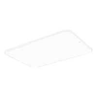  Lighting 雷士 NVC  白玉系列 WHXD108W/F-03 现代LED吸顶灯 108W 白色 910*600*80mm 简约款