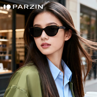 帕森（PARZIN）偏光太阳镜女【范丞丞款焦点镜】26年猫眼驾驶墨镜男 PZ7835