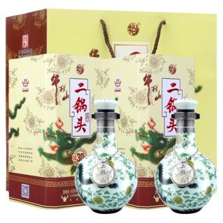牛栏山 珍品（30）二锅头青龙 清香型白酒 46度 500mL*2瓶 双支装