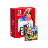 Nintendo 任天堂 日版OLED白色+健身环（保税仓）