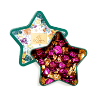 GODIVA 歌帝梵 立方巧克力铁盒15颗装 零食巧克力糖果 新年