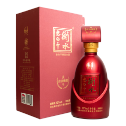 衡水老白干 地缸发酵 白酒  老白干香型 光瓶装 52%vol 500mL