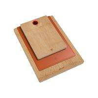 德国双立人Now系列砧板3件套竹制TPU家用切菜板