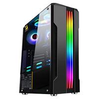 睿炽英特尔十八核64G内存RTX3070办公台式机电脑主机家用吃鸡电竞游戏设计师渲染组装电脑整机全套 套一：八核+16G+256G+GT610独显 单主机