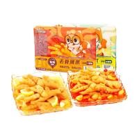 三只松鼠 休闲零食无骨鸡爪去骨鸡爪脱骨鸡爪卤味零食小吃 酸辣1盒+川辣2盒