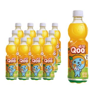 88VIP：美汁源 可口可乐美汁源「酷儿Qoo」橙汁果汁果味饮料  450ML*12瓶