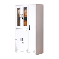 ZHONGWEI 中伟 更衣柜文件柜办公柜铁皮柜资料档案柜储物柜五门更衣柜