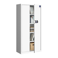 中伟电子保密柜储物资料柜加厚钢板大型密码锁钢制保险柜通体文件柜不带抽