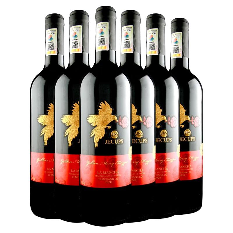 JECUPS 吉卡斯 白鹊喜 干红葡萄酒 15.5%vol 750ml